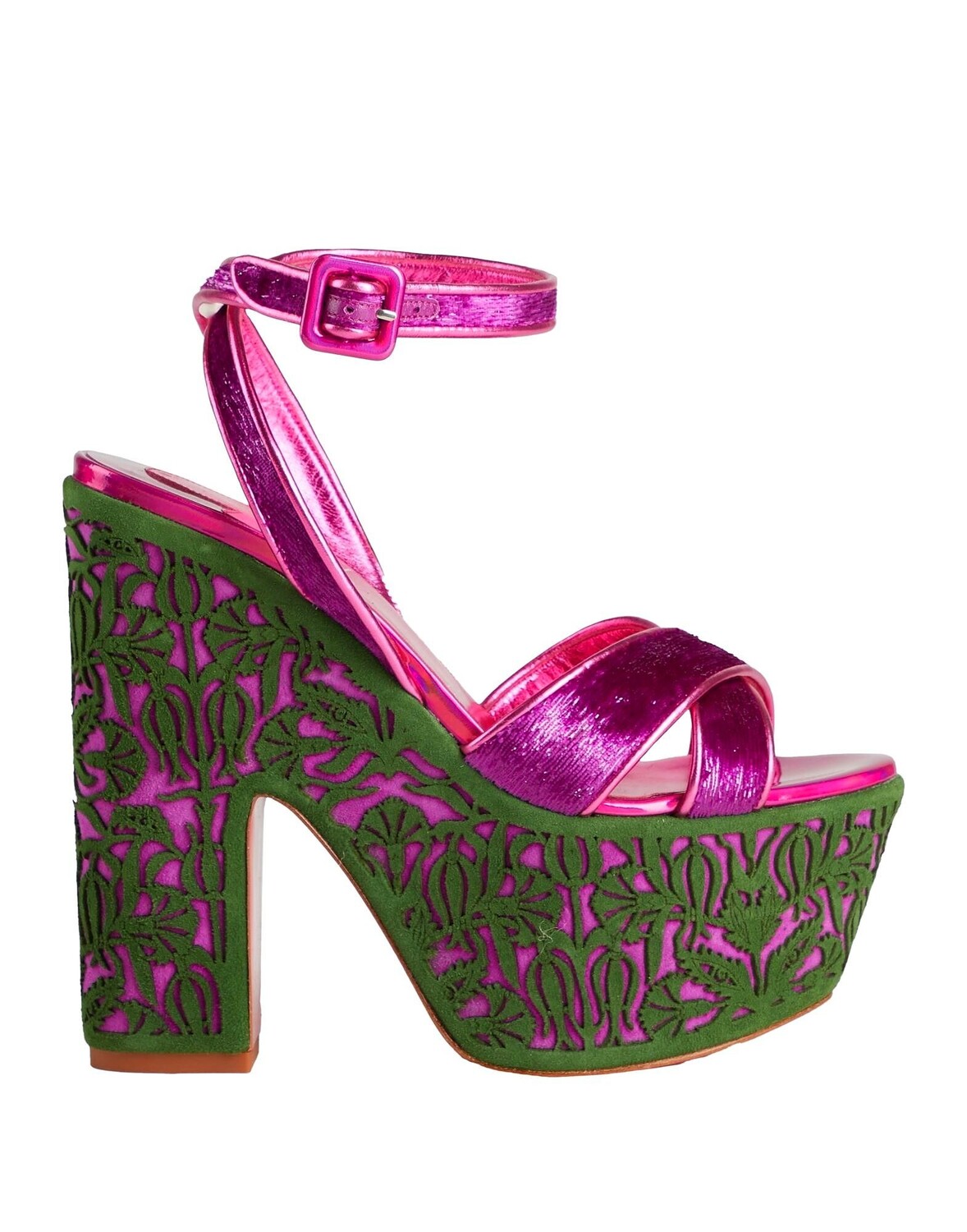 Сандалии Christian Louboutin, лиловый