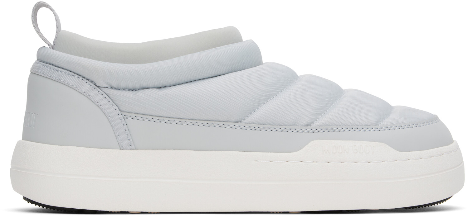 

Серо-белые мокасины Park Soft Nylon Moon Boot