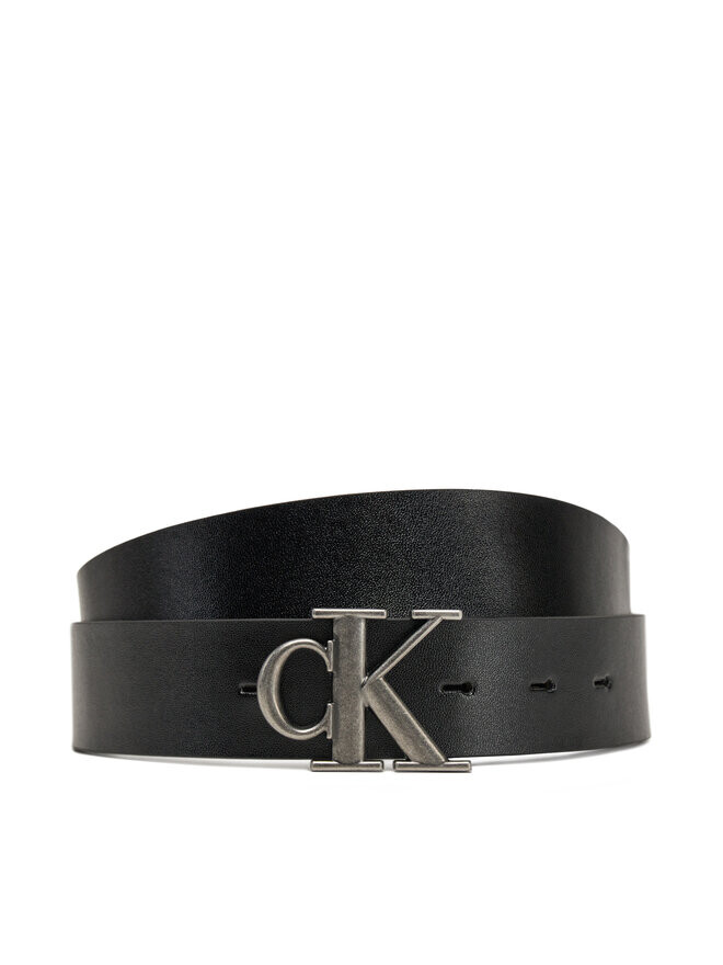 

Ремень Calvin Klein Jeans Monogram Plaque 35mm Rev/Adj LV04G7002G, черный