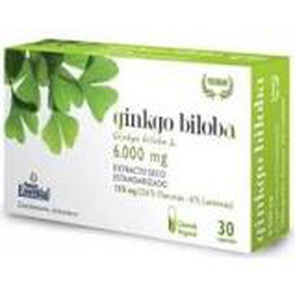 

Гинкго Билоба 6000 мг 24 - 6 Экст Секо 30 Vcaps Nature Ess