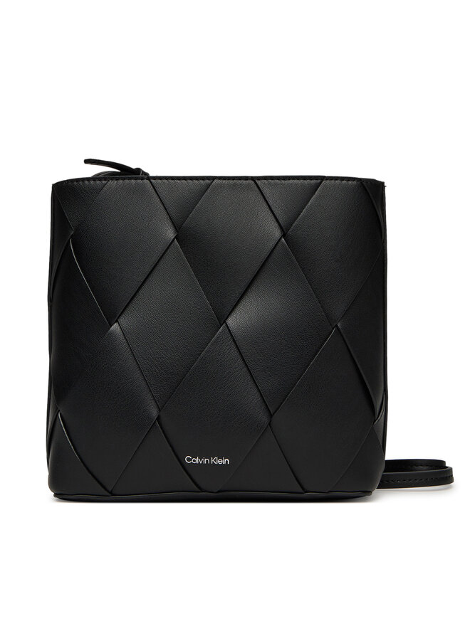 

Сумка Ck Woven Square Crossbody K60K612991 Calvin Klein, черный