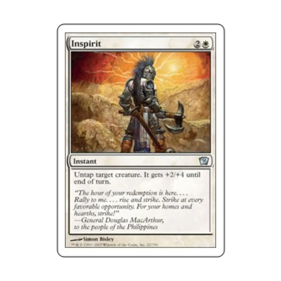 

CCG Вдохновение (U), MTG - 9th Edition