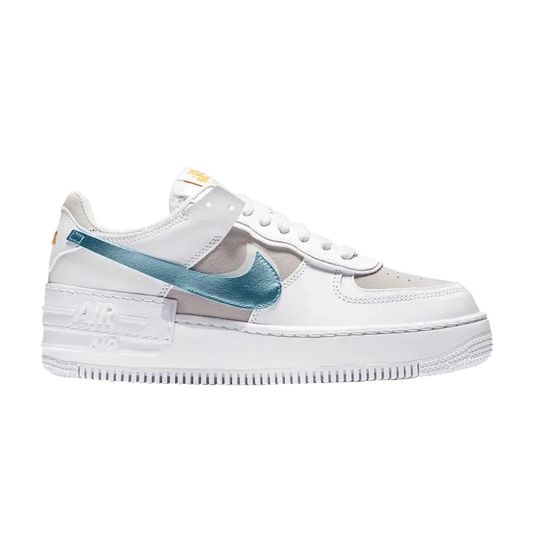 Кроссовки Nike Wmns Air Force 1 Shadow 'White Glacier Ice', белый