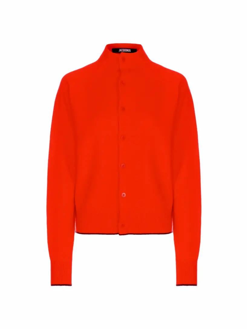 

Кашемировый кардиган Jacquemus, красный