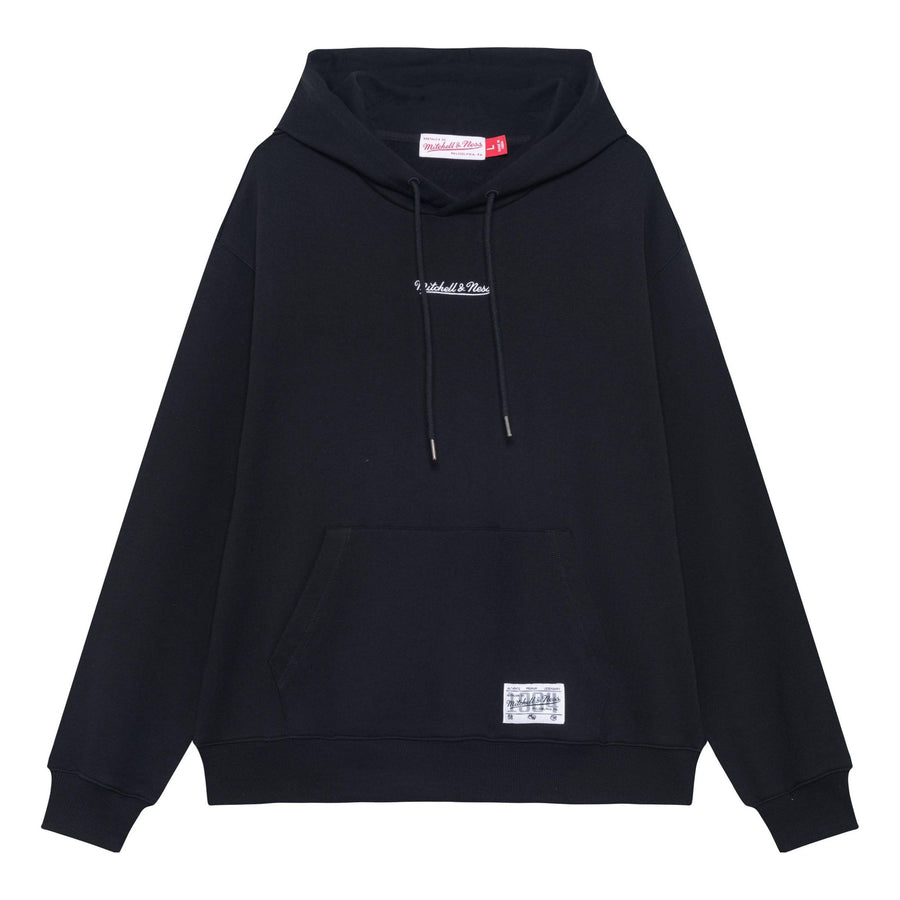 

Худи Mitchell & Ness Logo Fleece Hoodie 'Black', черный