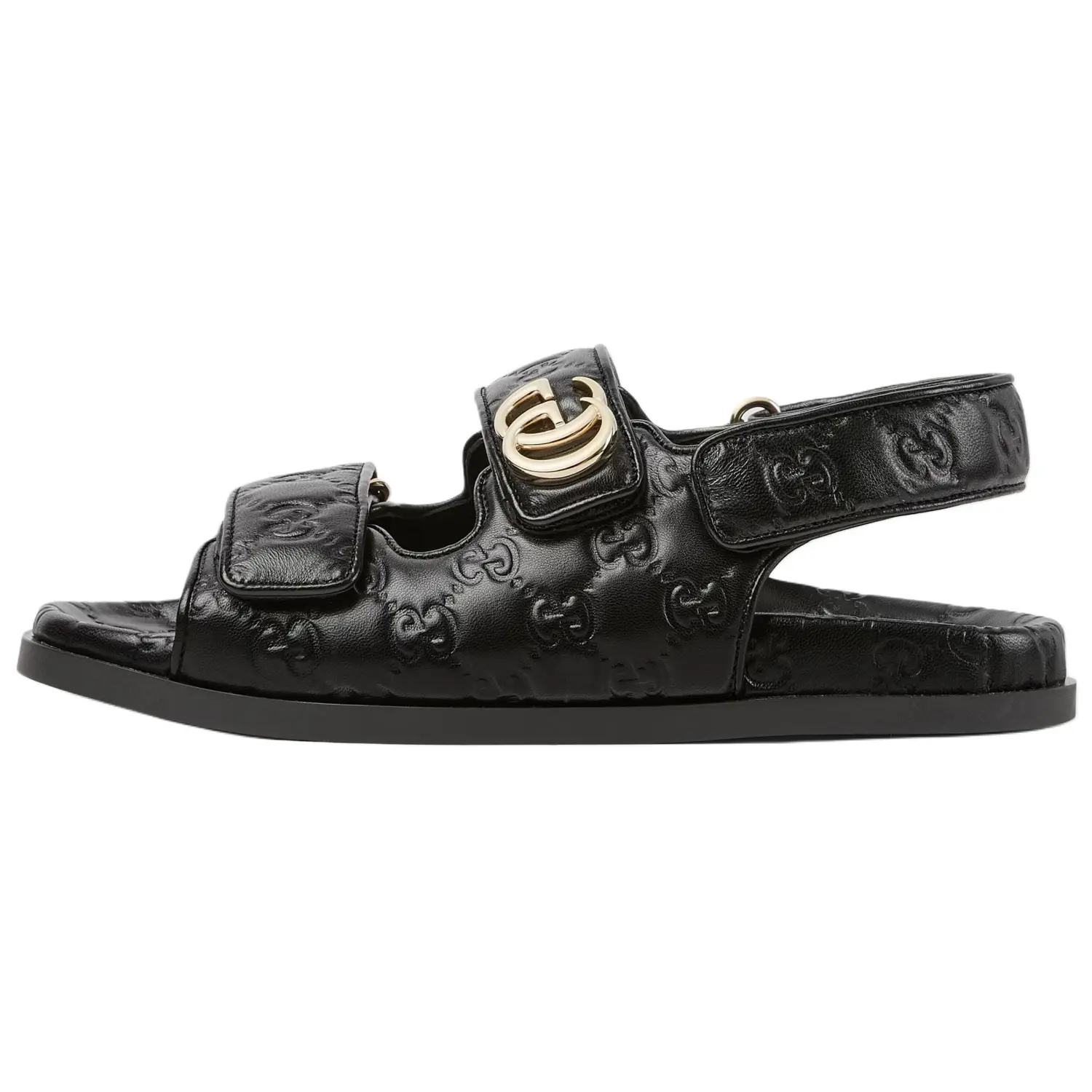 Gucci Женские сандалии Wmns Double G, черный