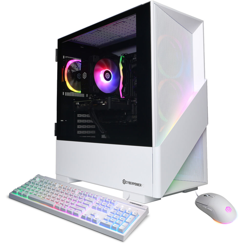 

Настольный компьютер CyberPowerPC Gamer Master Desktop Computer (White) GMAI6200CPG