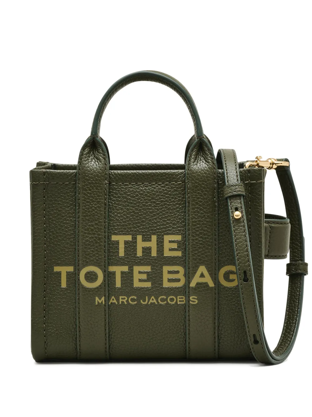 

Сумка The Leather Crossbody Tote Marc Jacobs, зеленый