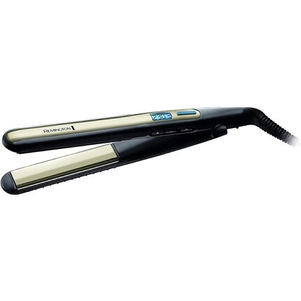 Выпрямитель для волос Sleek & Curl с закругленным дизайном и ультратурмалиновым керамическим покрытием, ЖК-дисплей, 150–230°C, Remington — фото 3