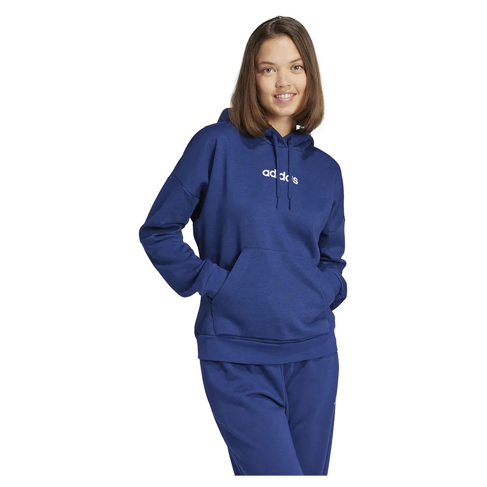 

Худи adidas Essentials Linear Fleece, синий