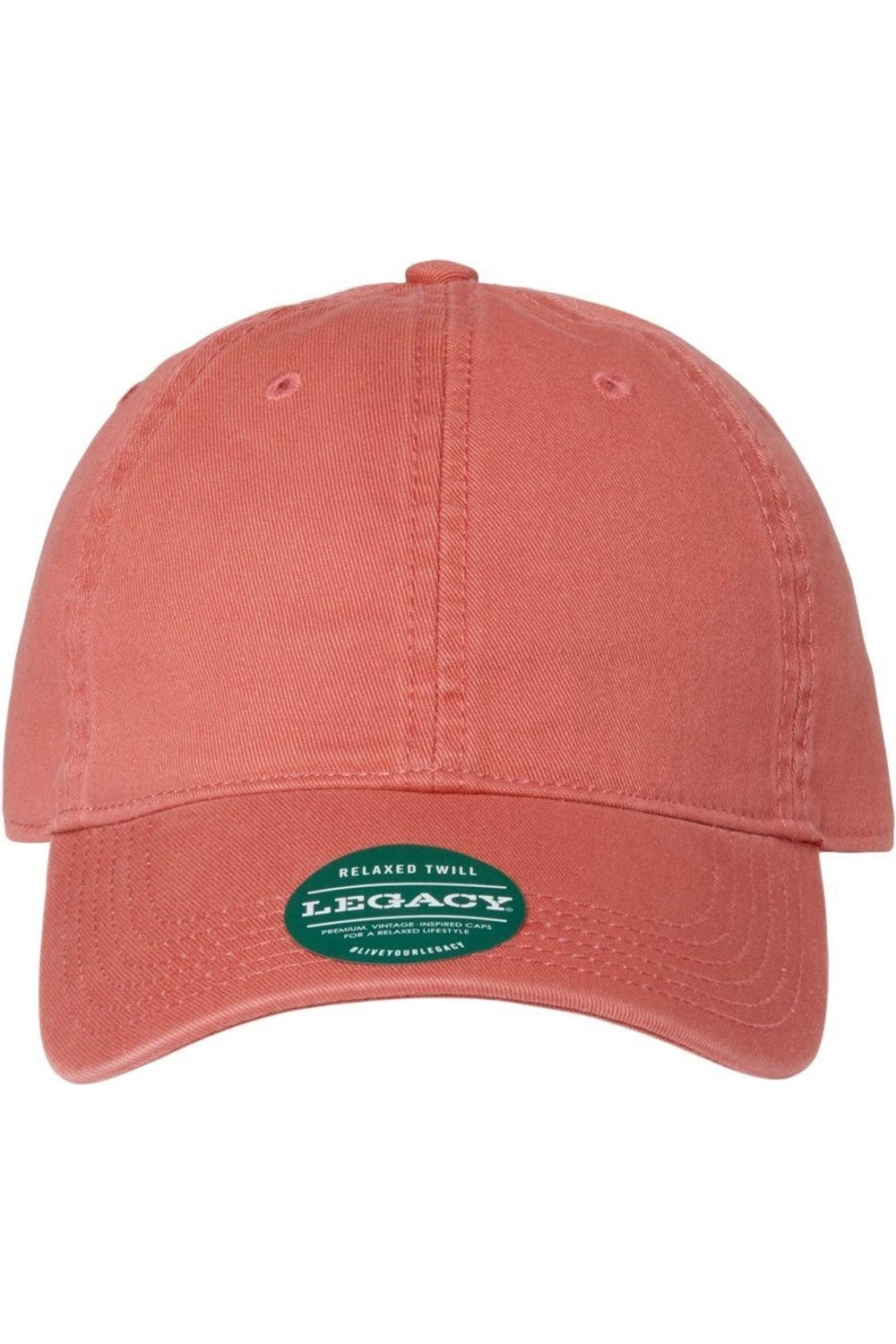 

LEGACY Свободная твиловая кепка для папы, цвет nantucket red