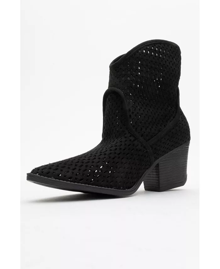 Сапоги Pera Block Heel (Женские) Prologue Shoes, черный — фото 3