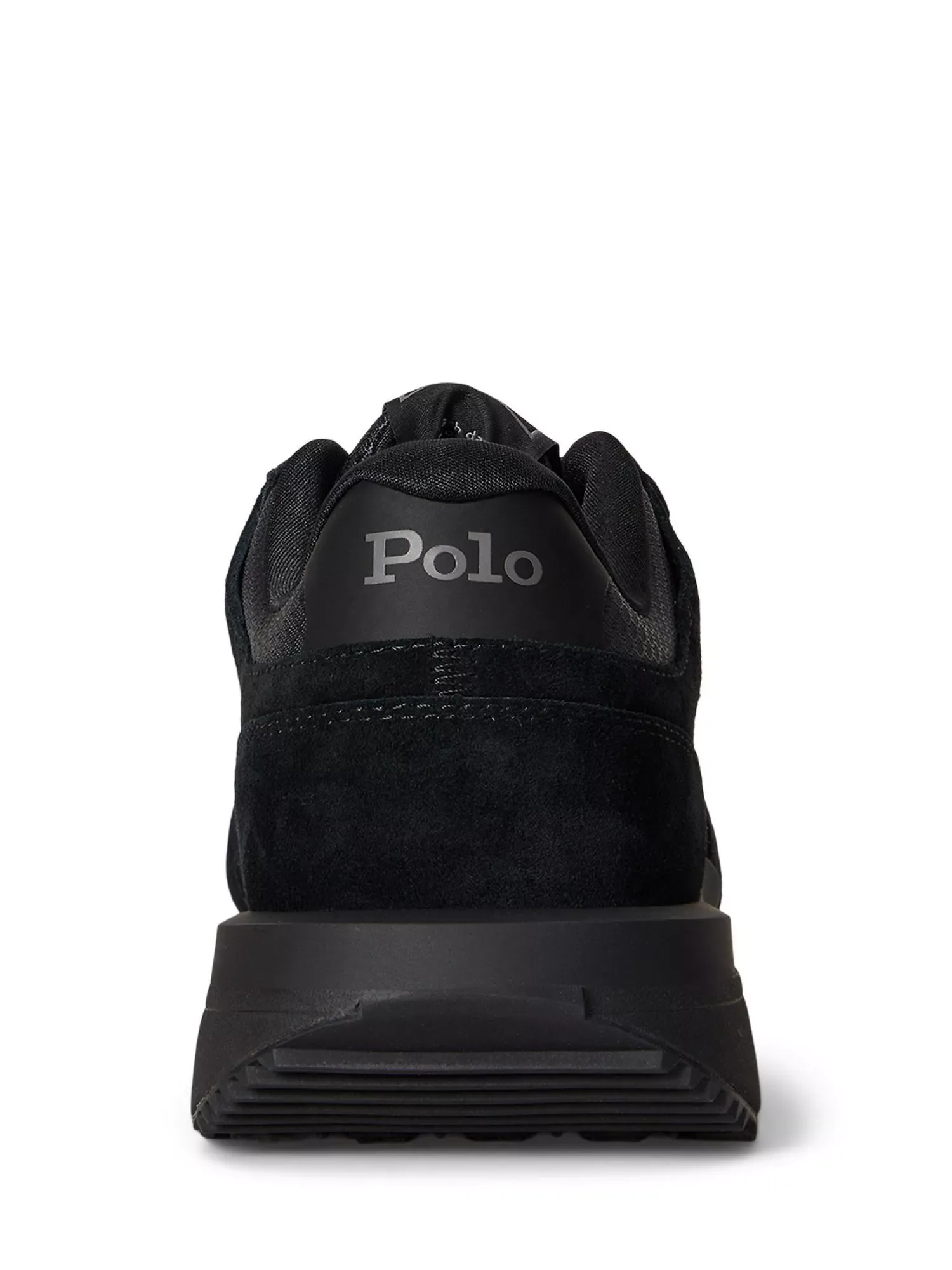 Кроссовки Polo Train 89 V2 из замши, полностью черные/серые Ralph Lauren — фото 4