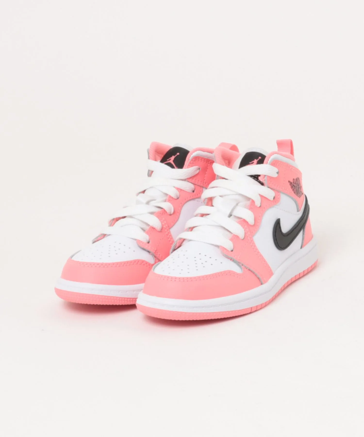 Детские кроссовки NIKE JORDAN 1 MID (PS) KDQ8424 602PNKGAZ/BLACK