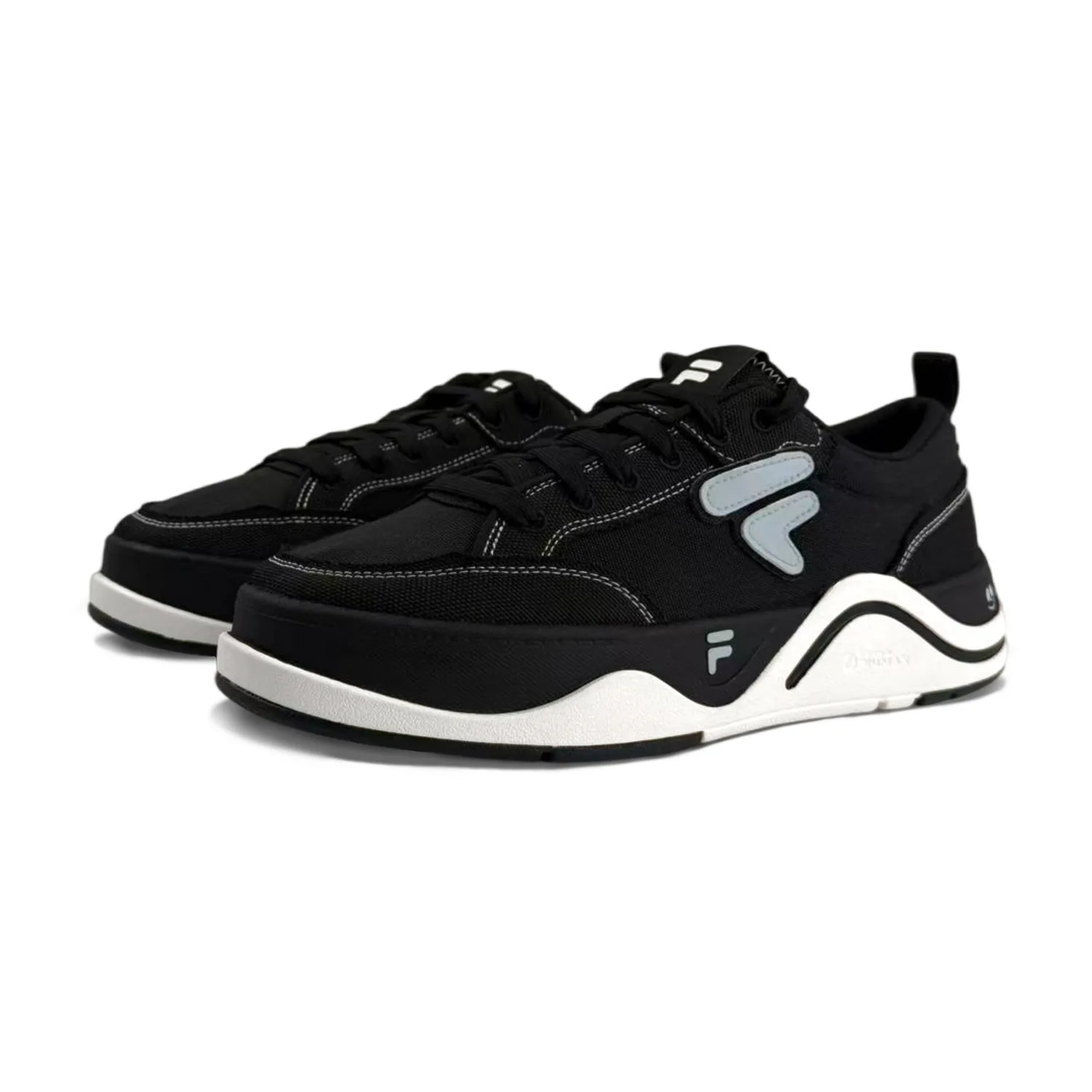 FILA Кроссовки Fusion Feile Trendy Brand 50 DX II CVS Slip Resistant Abrasion Resistant мужские черно-серые — фото 4