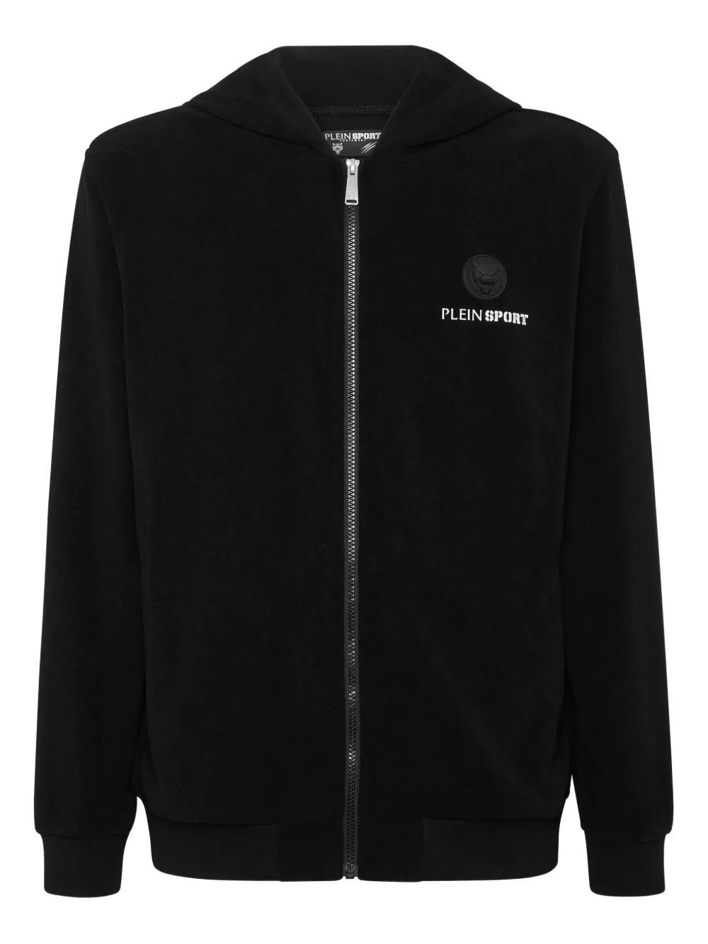 

Худи с вышитым логотипом Plein Sport, черный