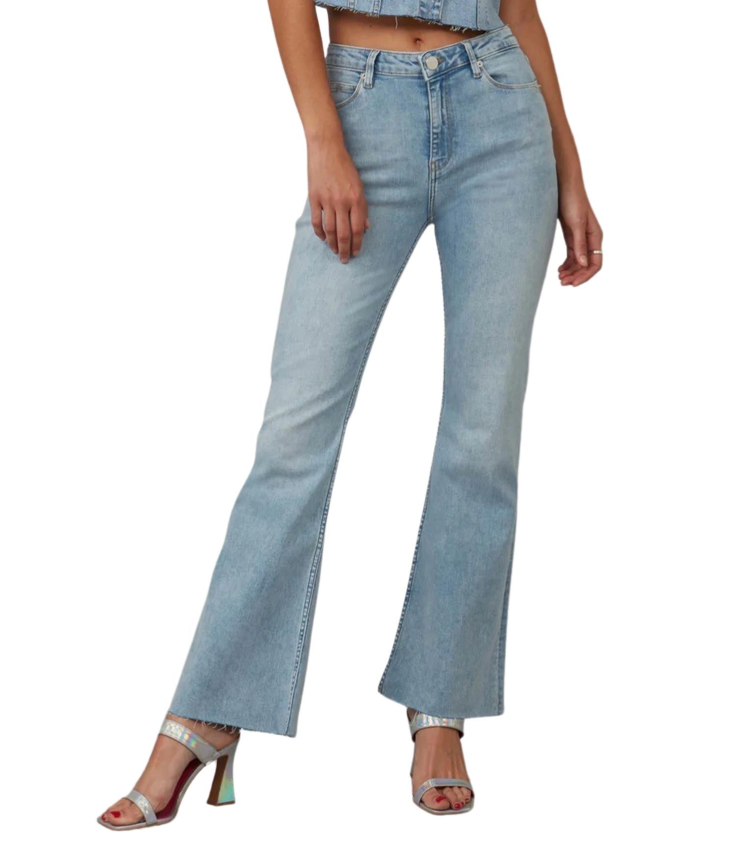 

Джинсы Alice High Rise Flare из настоящего денима Lola Jeans, цвет true denim