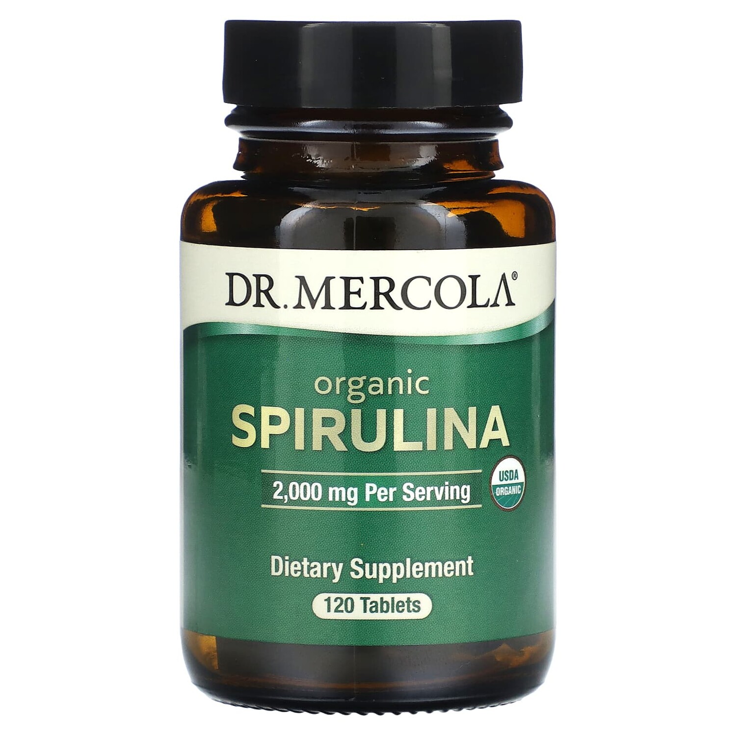 

Органическая спирулина Dr. Mercola, 120 таблеток
