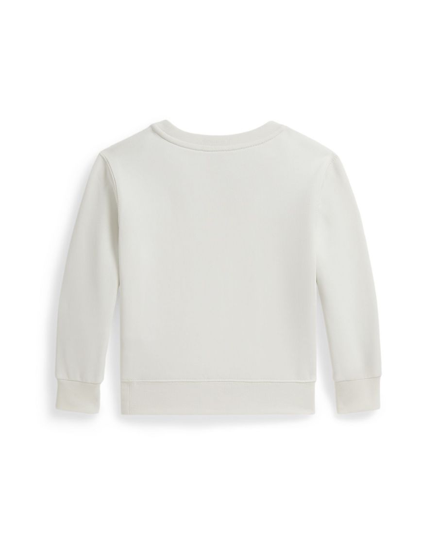 Флисовая толстовка Polo Bear для мальчиков 2-7 лет Polo Ralph Lauren, Bear Deckwash White — фото 2