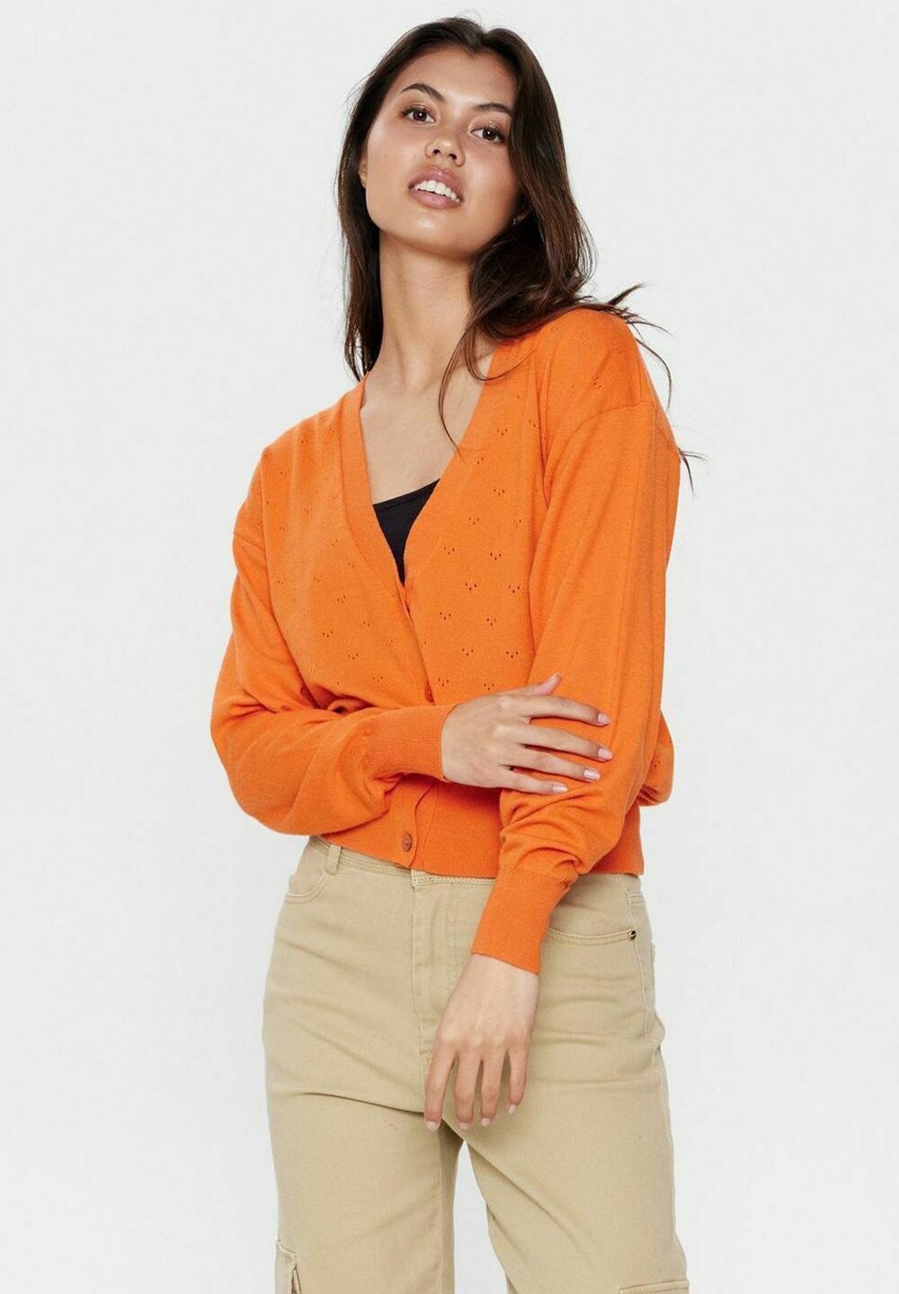 

Кардиган Nümph EDNA, цвет red orange