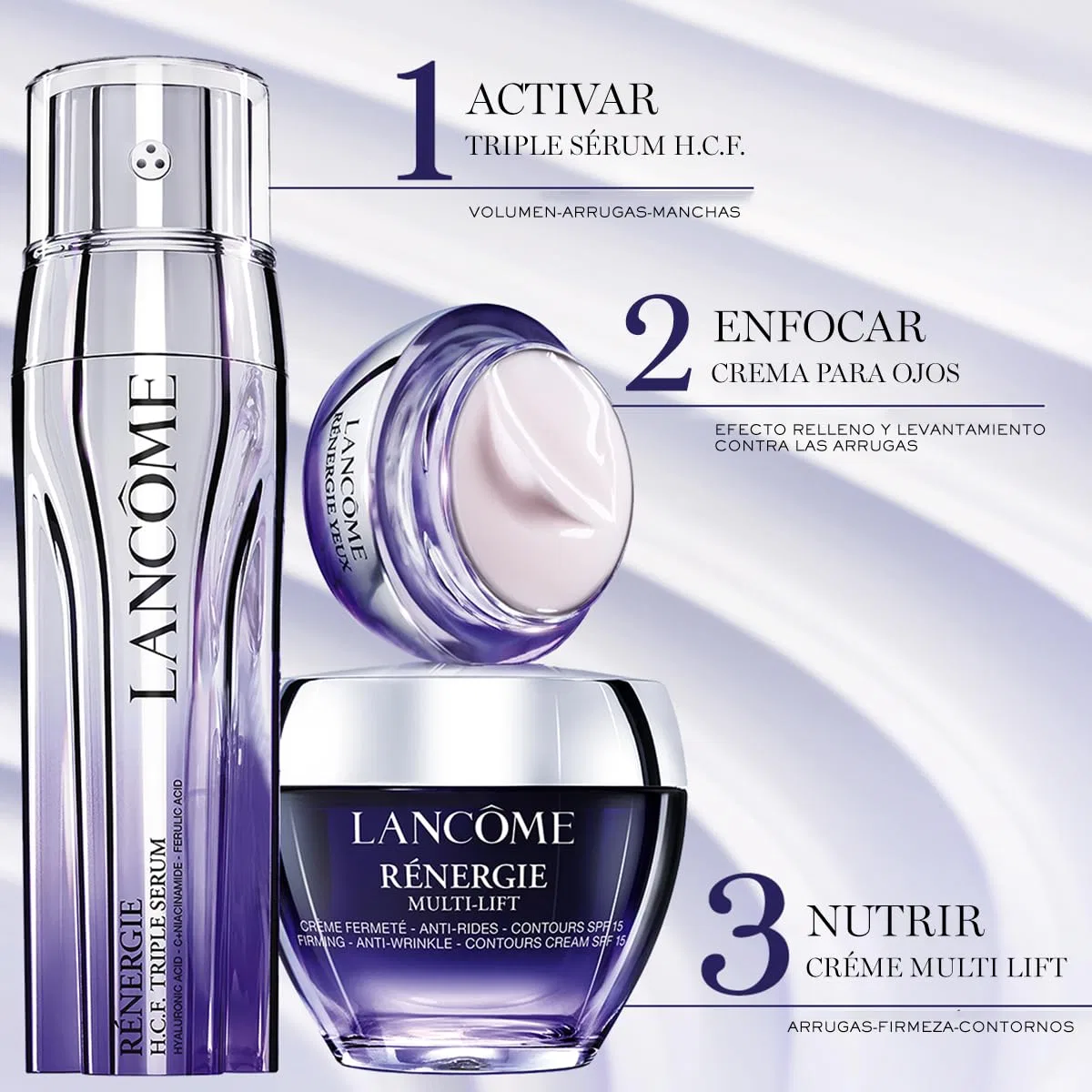 Крем для лица SPF15 LANCÔME Rénergie Multi-Lift Cream с от — фото 4