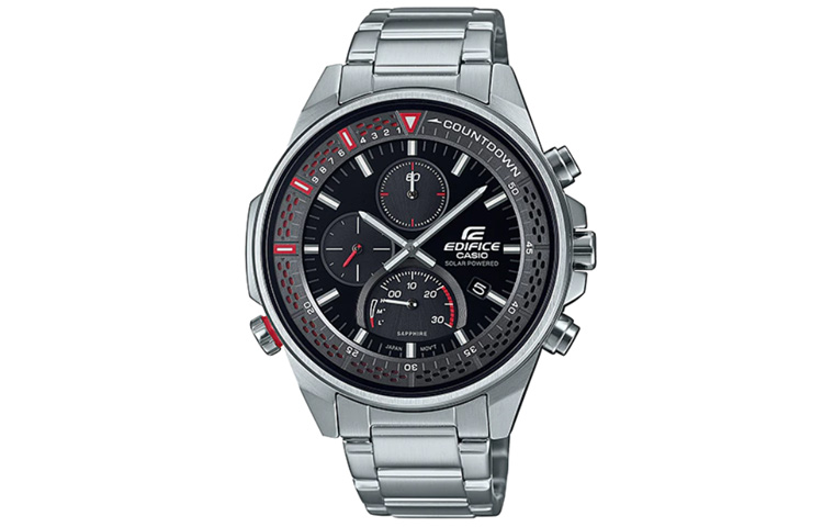 

CASIO Часы Men EDIFICE Black Watch EFS-S590D-1AV, Black Dial