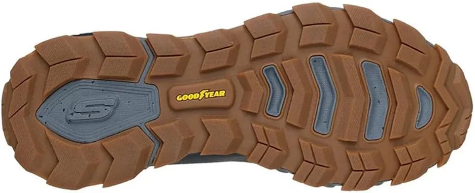 Мужские водоотталкивающие кроссовки Skechers Max Protect Promote Track для активного отдыха на открытом воздухе, угольный — фото 3