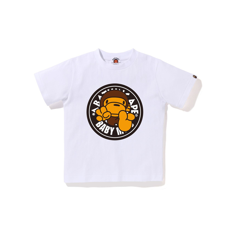 

Футболка FW24 Kids' A BATHING APE, белый whx