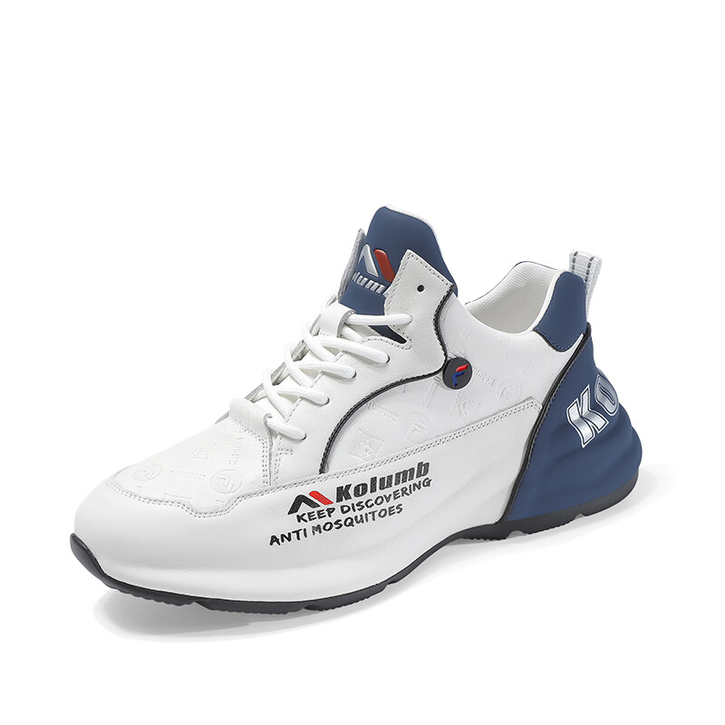 

Кроссовки KOLUMB Lifestyle Shoes Men Low-top Blue, белый/синий
