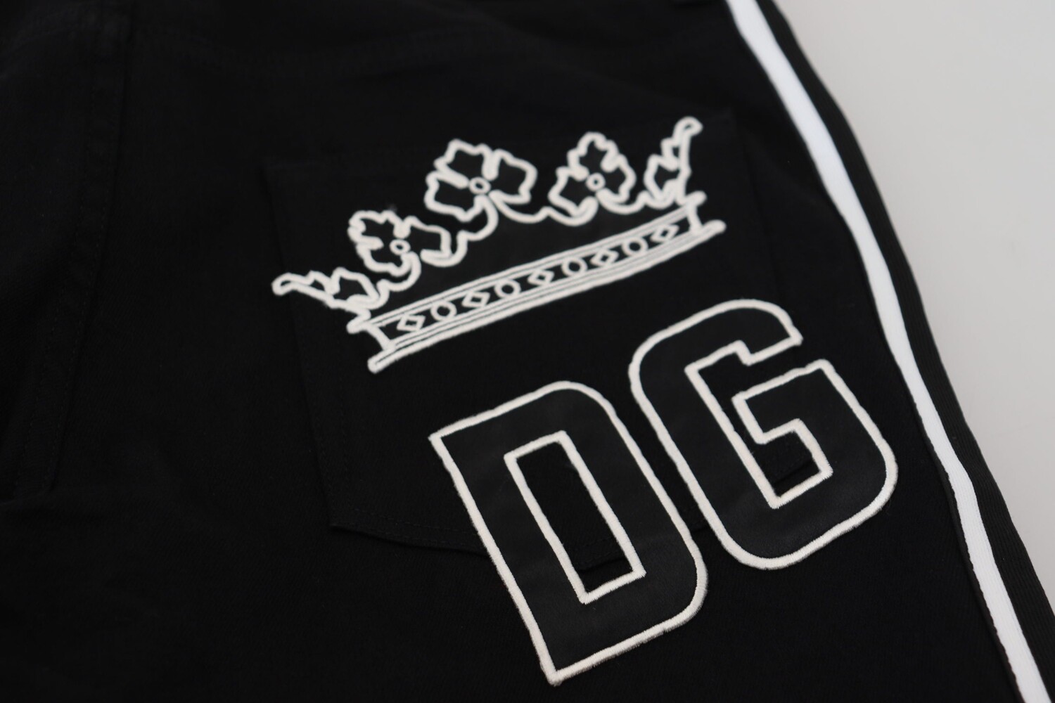 

Dolce & Gabbana Элегантные синие мужские брюки узкого кроя, черный