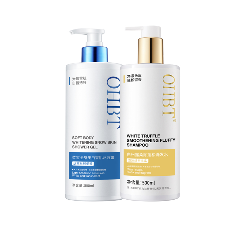 

Мягкий и нежный гель для души с осветляющим эффектом и контролем жирности 500 мл OHBT