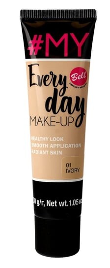 

Тональный крем-вечер, 01, Слоновая кость, 30 г Bell, #My Everyday Make-Up