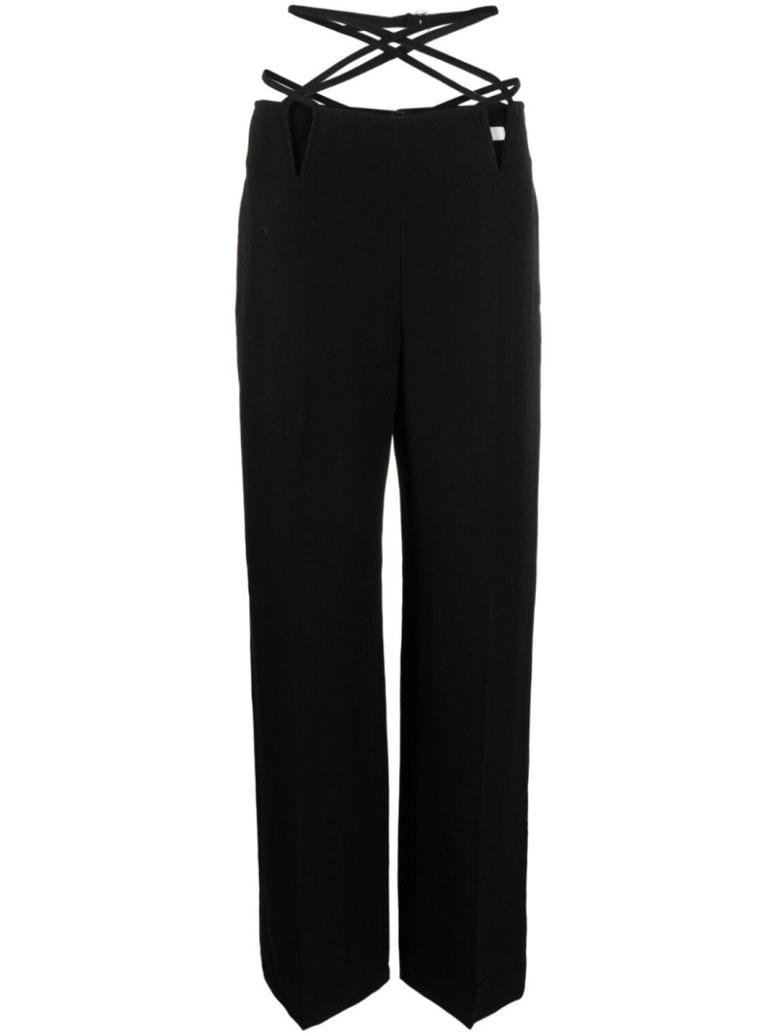 

Dion Lee брюки V-Wire прямого кроя, черный