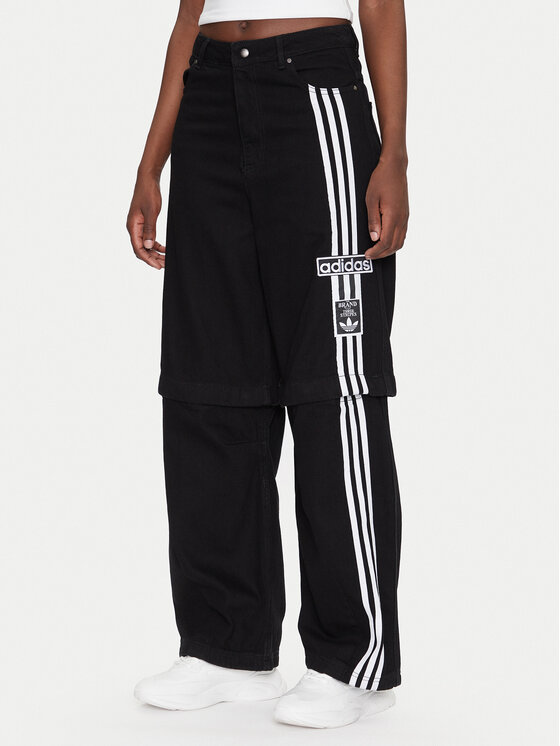 

Джинсы с широкими штанинами Adibreak JD0082 Adidas, черный