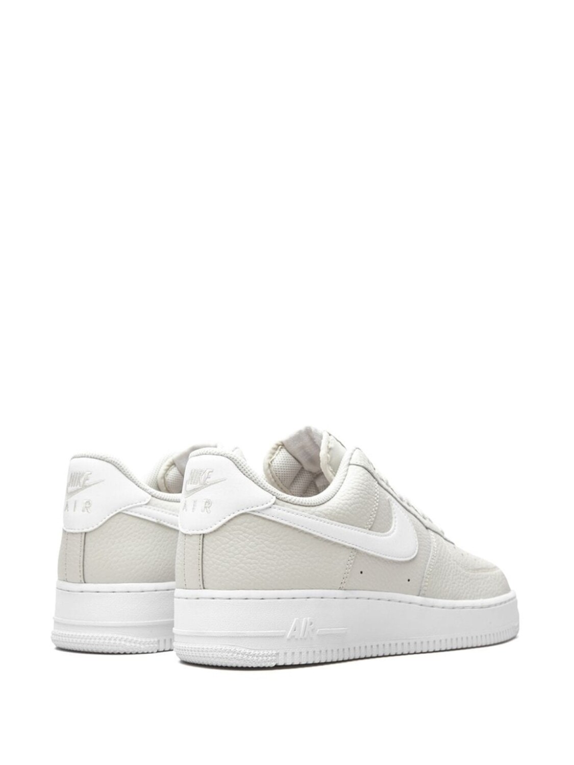 Кроссовки Nike Air Force 1 '07, белый/светло-серый — фото 3