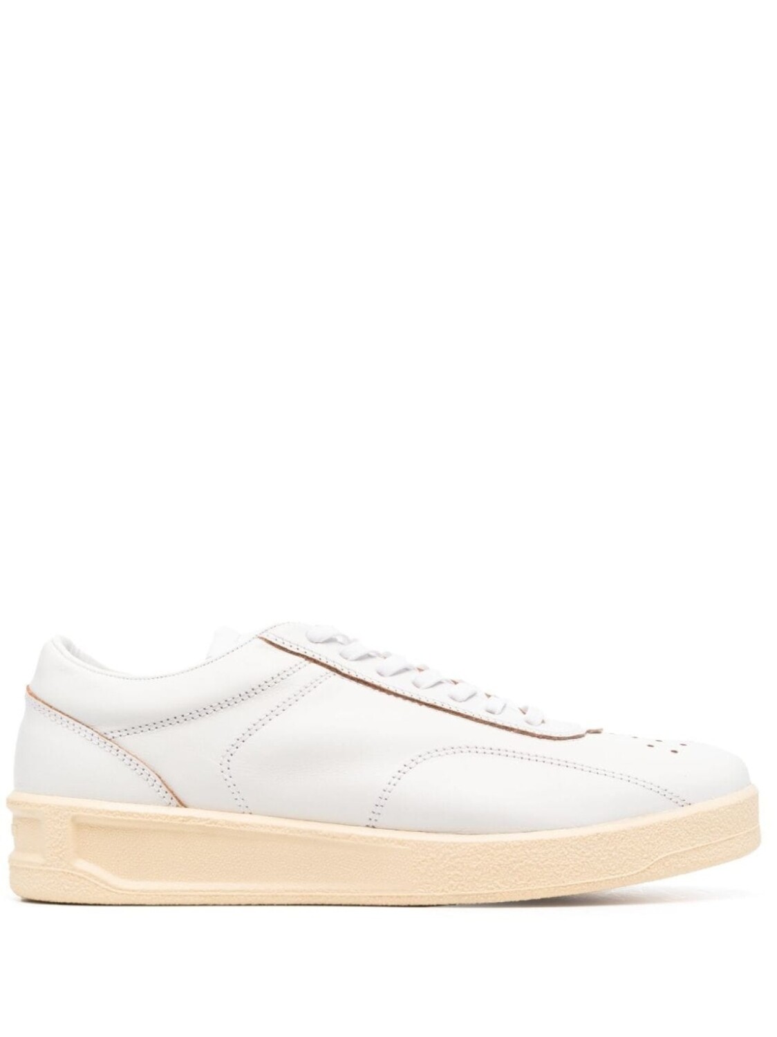 Jil Sander кроссовки с логотипом, белый