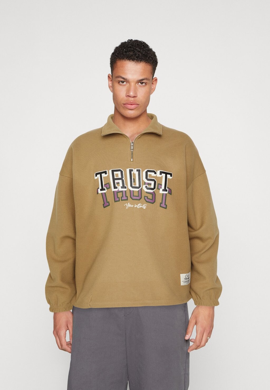 

Толстовка Redefined Rebel RRNOLAN UNISEX, коричневый
