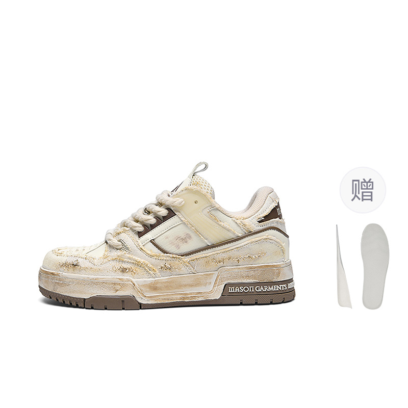 

Амортизирующие, износостойкие, легкие, дышащие, увеличивающие высоту, низкие кроссовки для скейтбординга, мужские Masongarments, for the height-increasing insole style