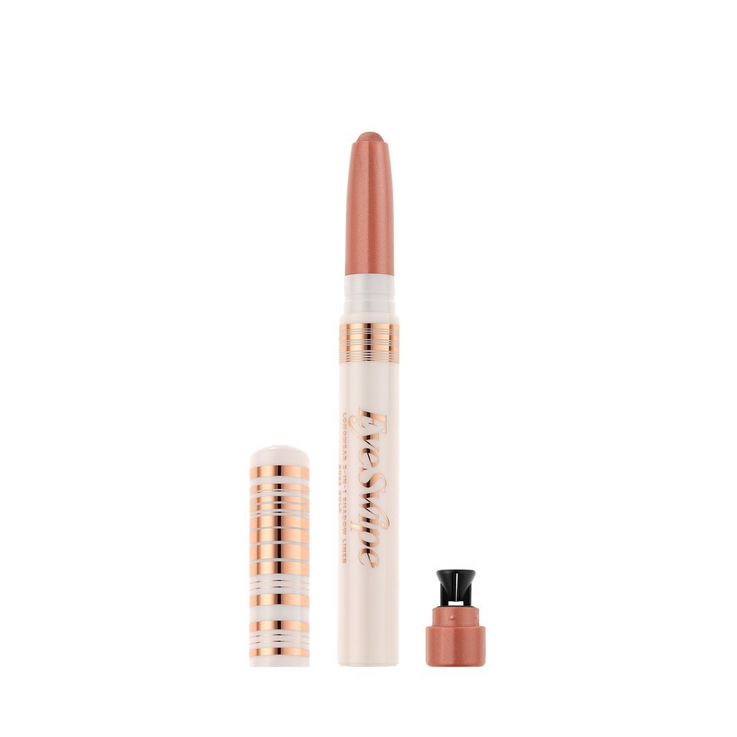 

Тени для век eye swipe 2-in-1 shadow liner Zoeva, rose gold, вес 1.4 гр.