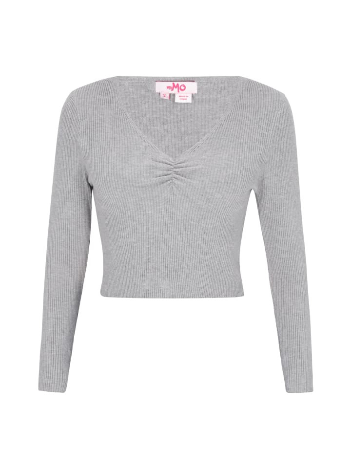 

Свитер myMo, цвет light grey melange