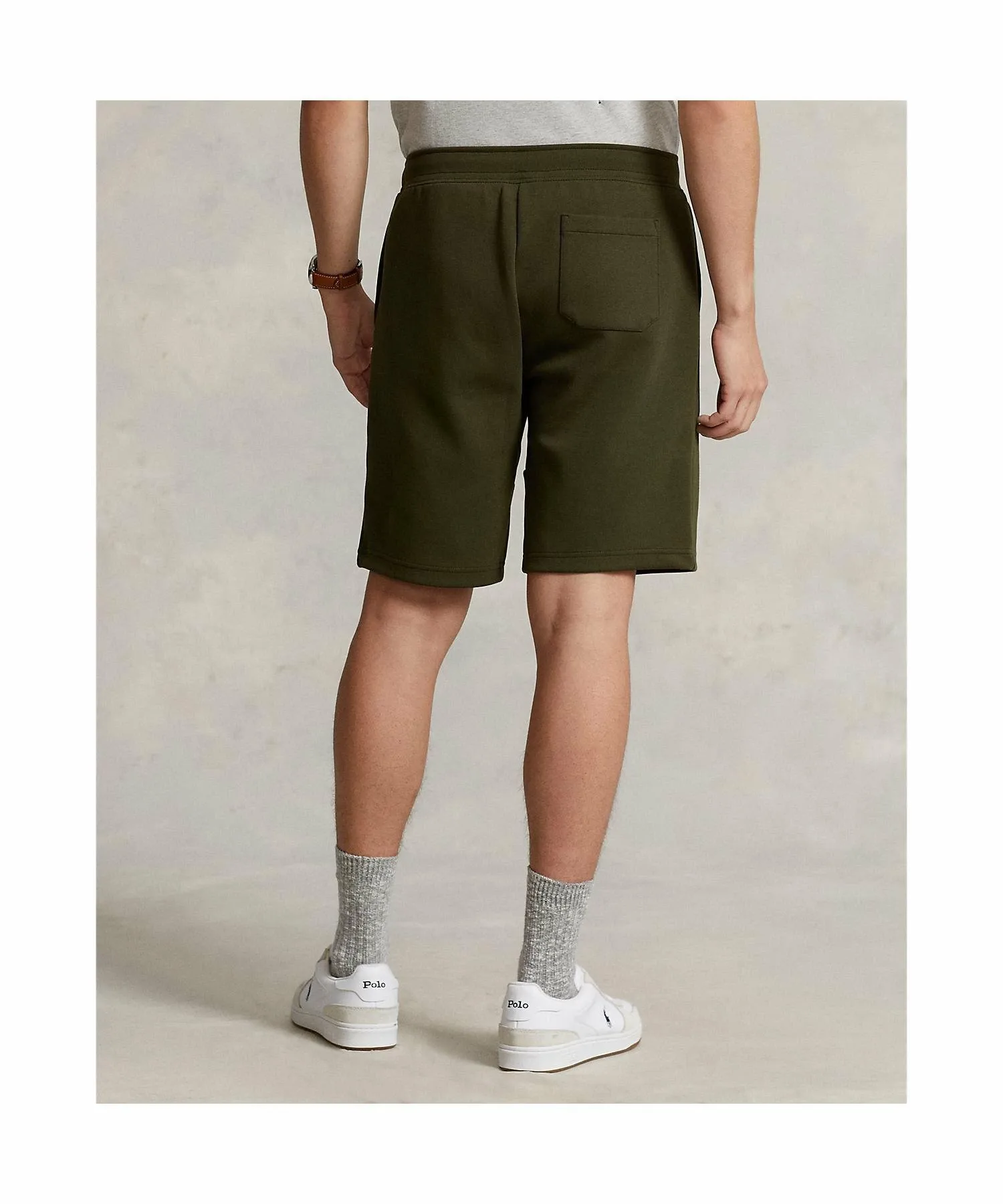 Шорты двойной вязки Polo Ralph Lauren, 301 Green — фото 4