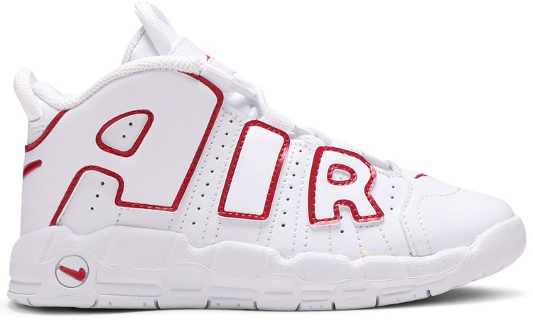 

Кроссовки Nike Air More Uptempo TD 'White Varsity Red' 2021, белый