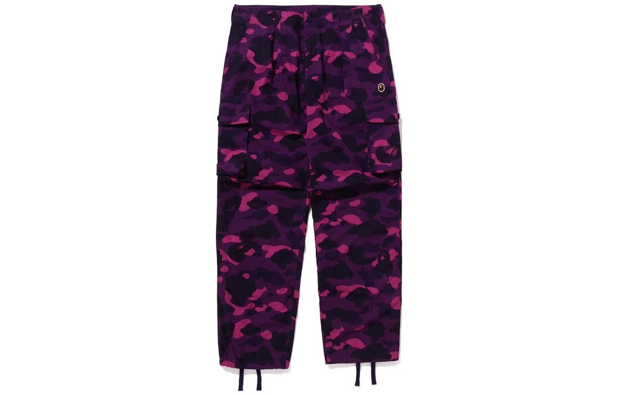 

Брюки BAPE Color Camo с 6 карманами A Bathing Ape, синий