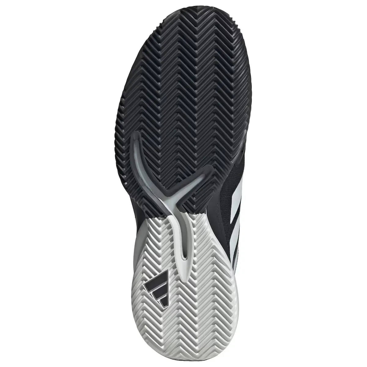 Adidas ADIZERO CYBERSONIC 2 CL Мужские теннисные туфли, черный — фото 2