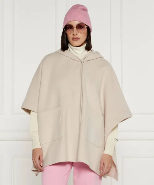 

Шерстяное пальто 2 в 1 Pinko, бежевый
