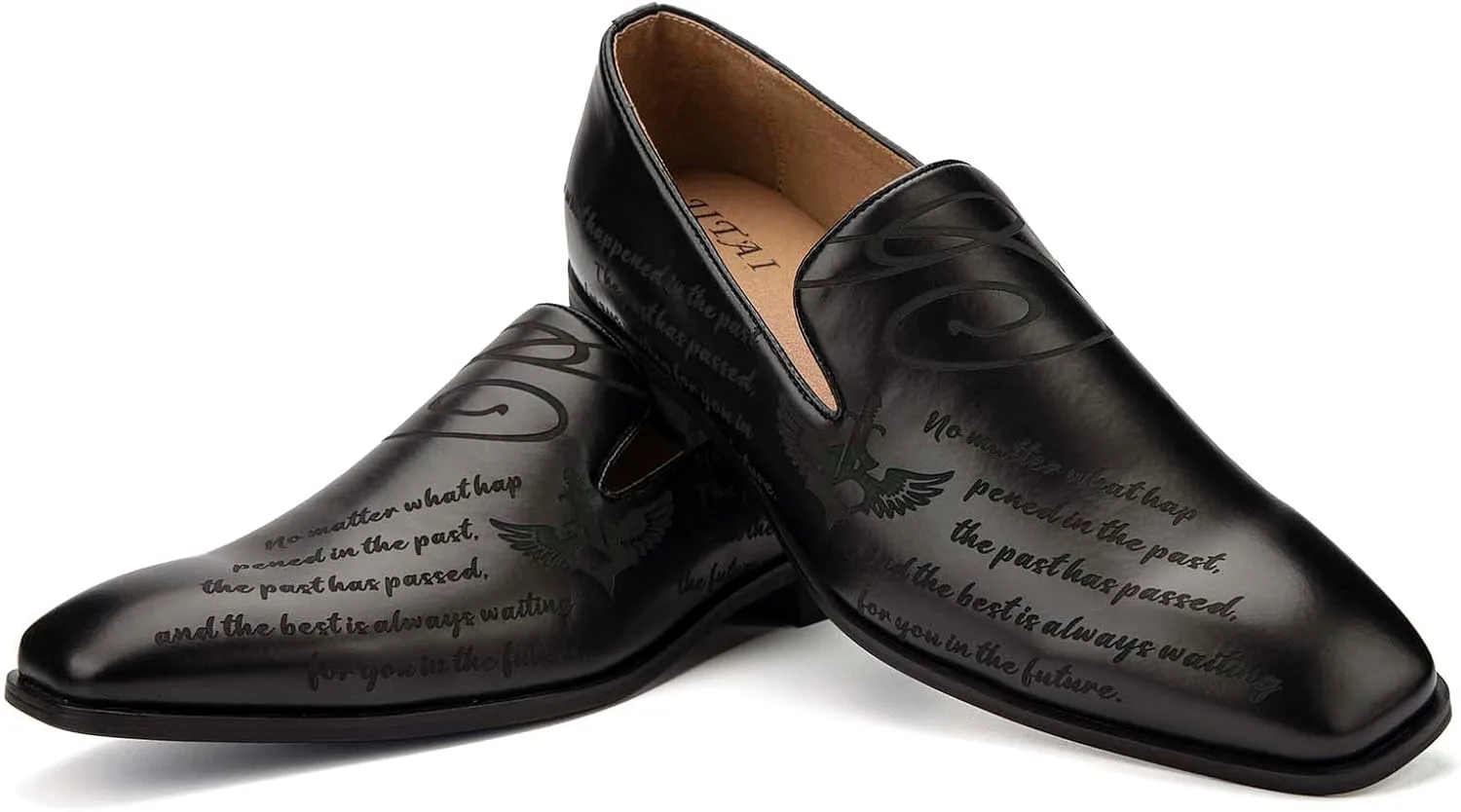 

Мужские туфли JITAI - повседневные лоферы из кожи и замши для мужчин, удобные туфли на низком каблуке, слипоны для свадьбы, деловых встреч и официальных мероприятий, черного или коричневого цвета, черный