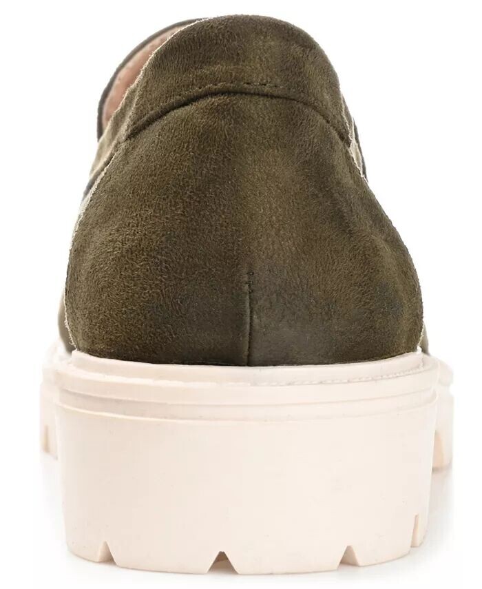 Женские мокасины Erika Slip-On Journee Collection, зеленый — фото 3