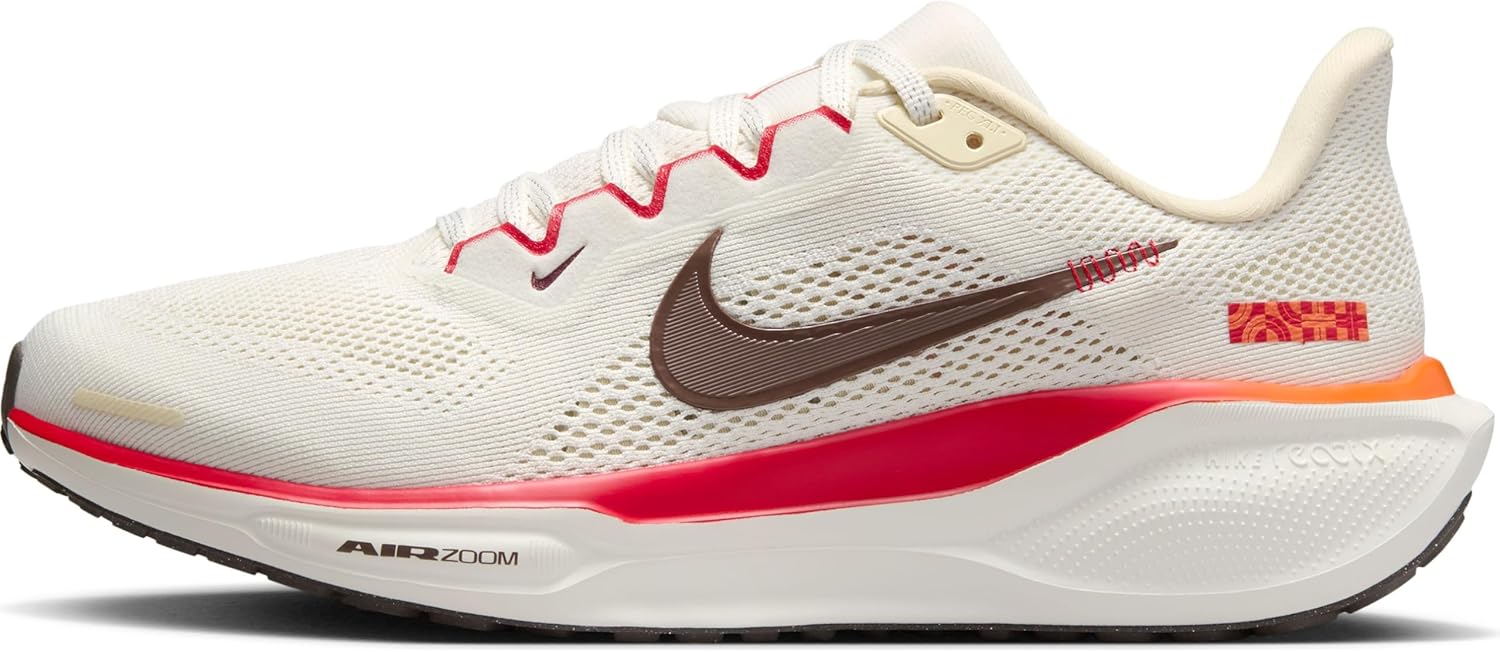 

Nike Мужские кроссовки Air Zoom Pegasus 40, Sail Ironstone Sail Picante Red