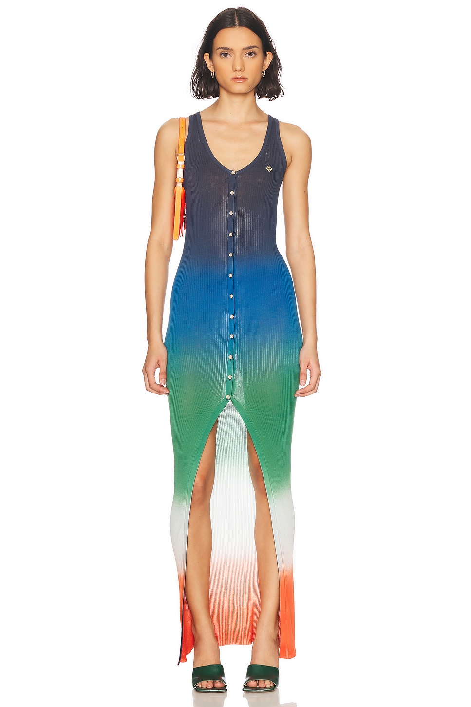 

Gradient Long Rib Платье Casablanca, Gradient