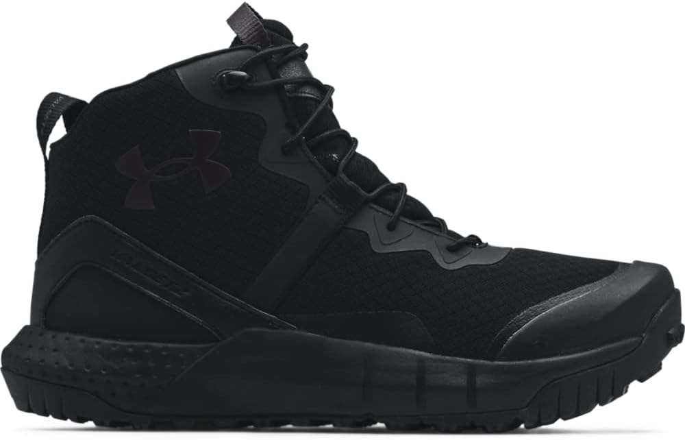 

Мужские военные и тактические ботинки Under Armour Micro G Valsetz Mid, черный
